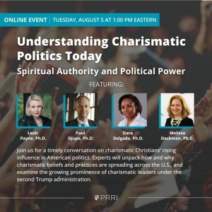 [Webinar] Understanding Charismatic Politics Today: Spiritual Authority and Political Power